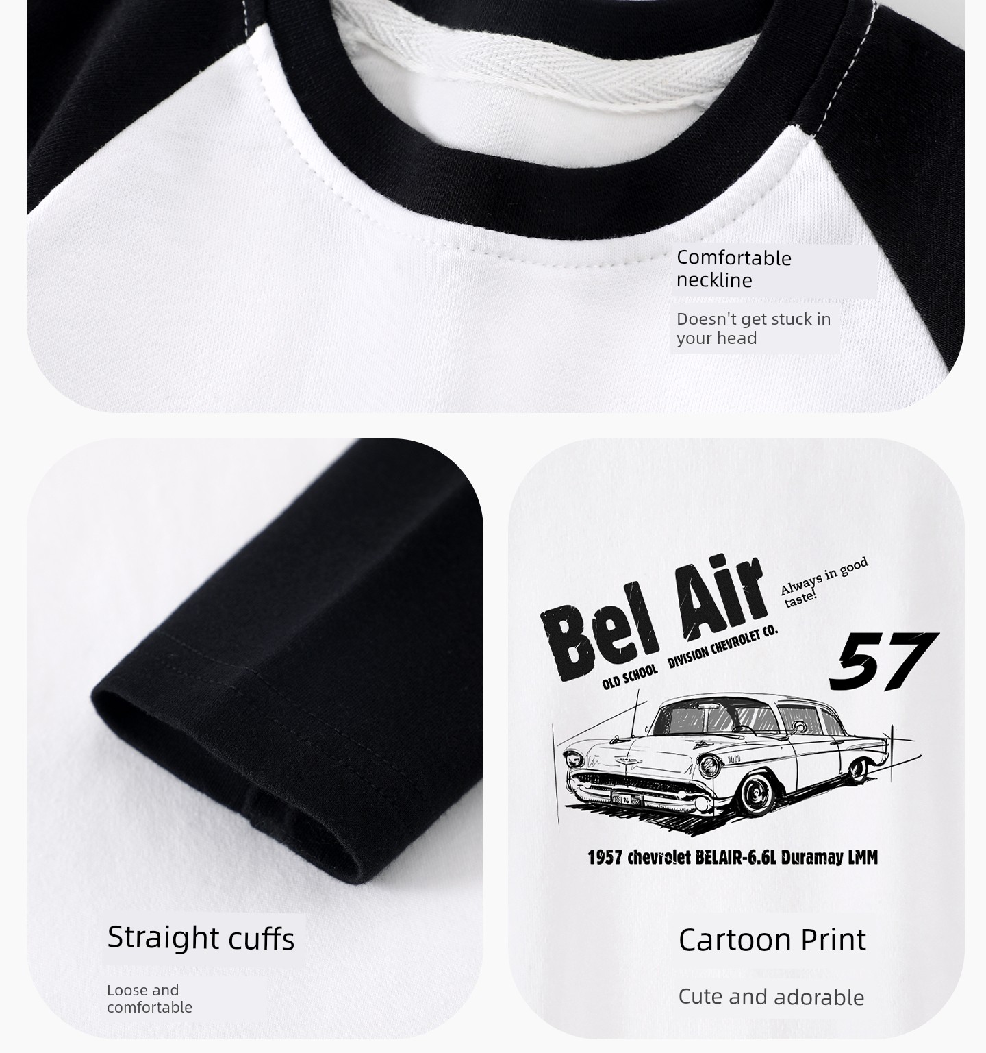 Baby Long-Sleeved T-Shirt Autumn and Winter Pure Cotton Clothing for Small and Medium-Sized Children, Boys' Tops, Girls' Autumn Clothing, Kidsren's — 16