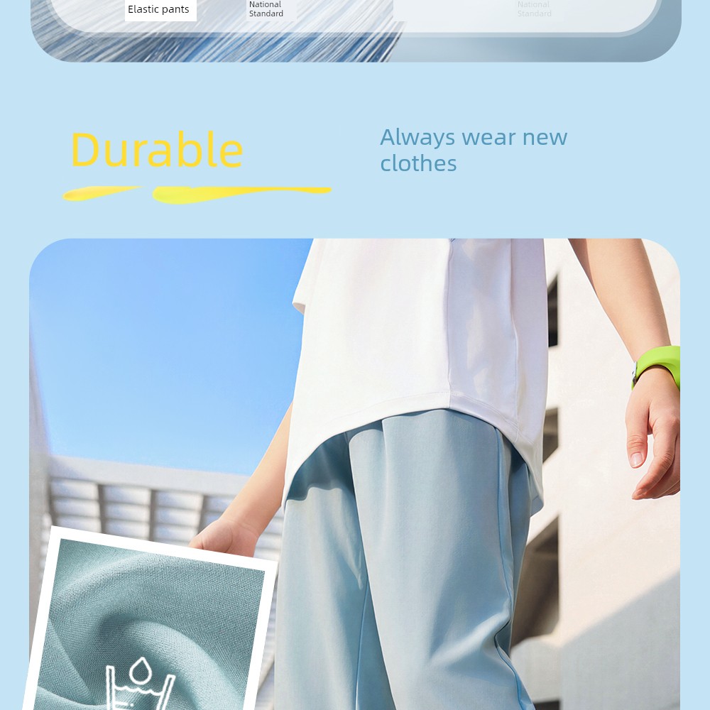 Anta Kidsren's Clothing Boys' Pants Spring and Autumn Quick-Drying Long Pants 2026 New Autumn Sweatpants Youth Sports Pants — 71