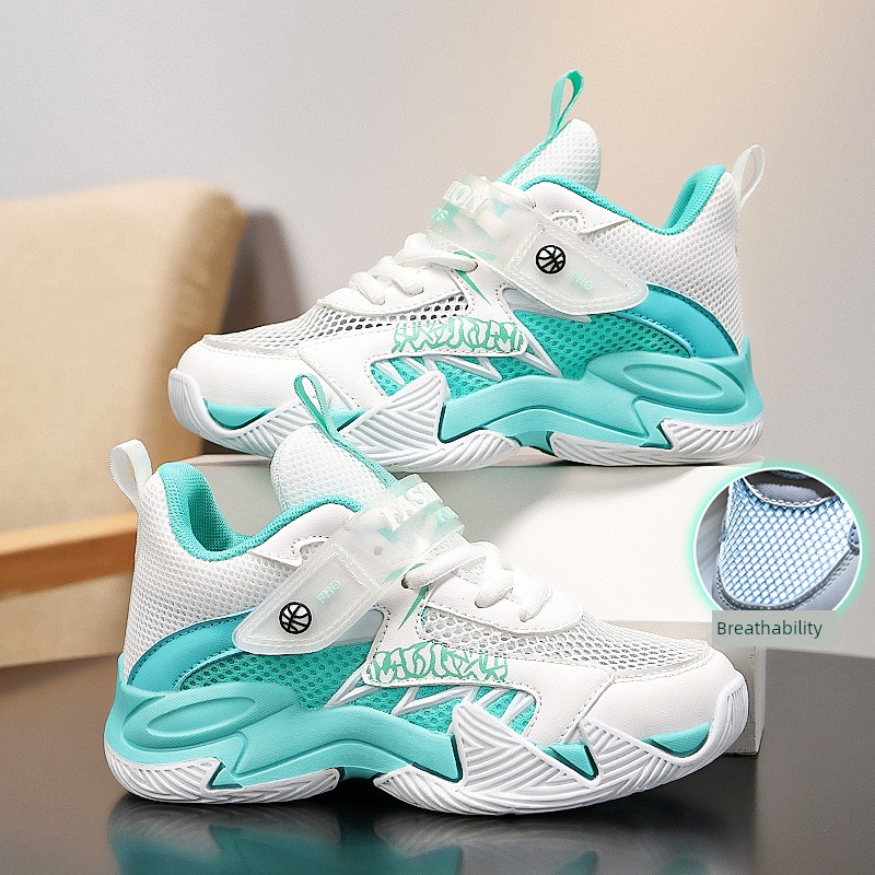 Zurich's New Girls' Sports Shoes for Autumn Are Breathable and Lightweight Children's Shoes for Older Children, Non-Slip and Dirt-Resistant Running Shoes — 2