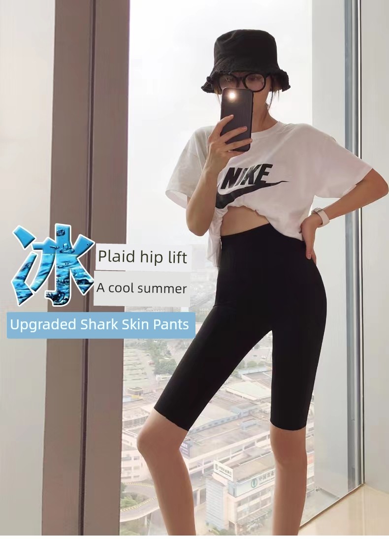 Half Length Summer Thin Outwear Barbie Shorts for Pregnant Women — 14