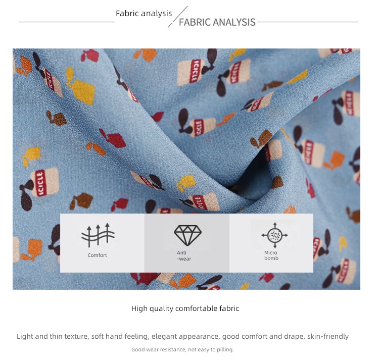 printing Long sleeve Autumn  French Your wife Chiffon shirt
