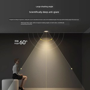 Already Connected to the Mijia App, Smart Downlight with Full Spectrum Stepless Dimming, Embedded Deep Cup Anti-Glare Li