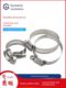 304 stainless steel throat hose clamp, strong water pipe clamp fixing ring clamp pipe clamp fast loading gas pipe clamp buckle