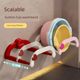 Bathroom washbasin storage rack wall-mounted without punching foldable retractable washbasin rack household universal storage tool