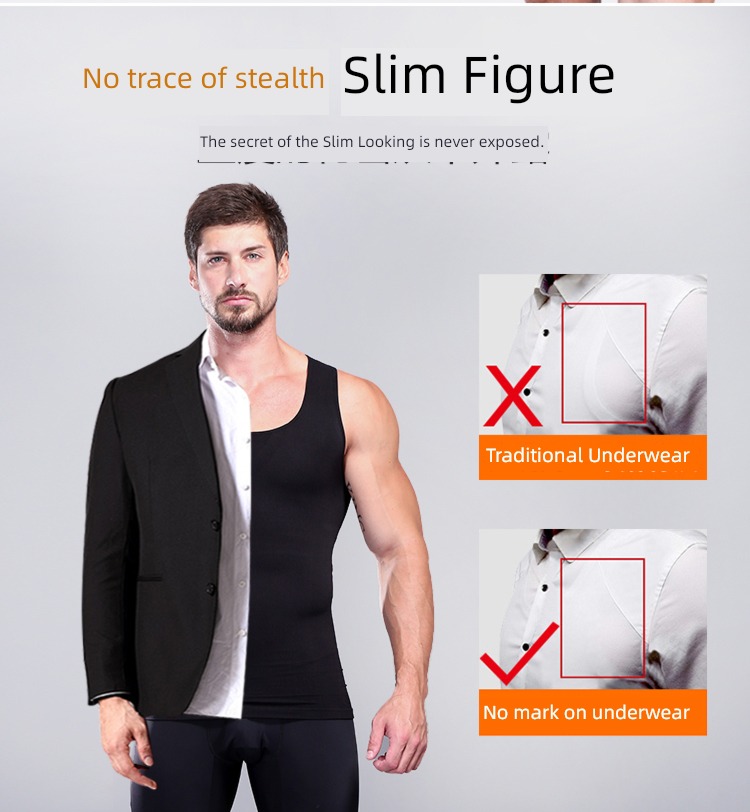 invisible Stereotype the fat reduce beer belly keep warm vest