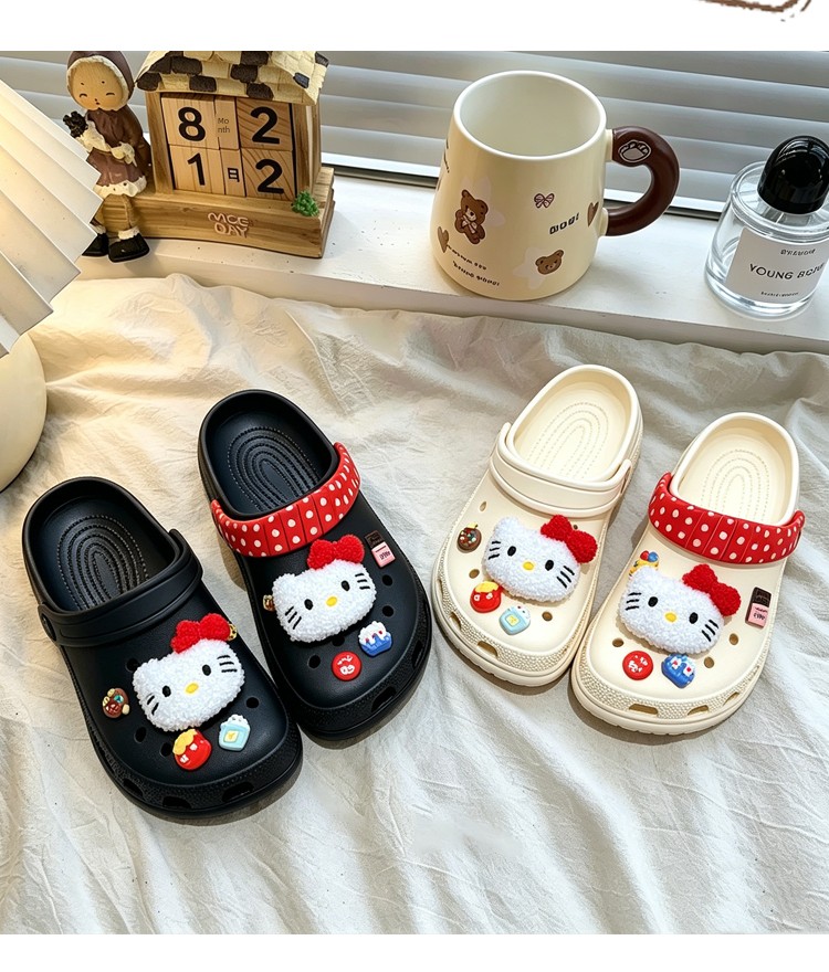 Children's Clogs with a Stepping-On-Clouds Feel, Princess-Style Eva Non-Slip Slippers for Girls, Suitable for Home and Outdoor Use, Beach, Summer 2026 — 9