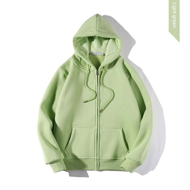 Cardigan zipper winter clothes easy Plush leisure time Sweater