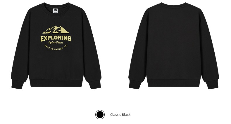 361 ° Children's Clothing for Boys and Girls, Pullover Sweatshirt, Round Neck, Autumn and Winter 2026 New Autumn Style, Fleece-Lined Long-Sleeved Sports — 43