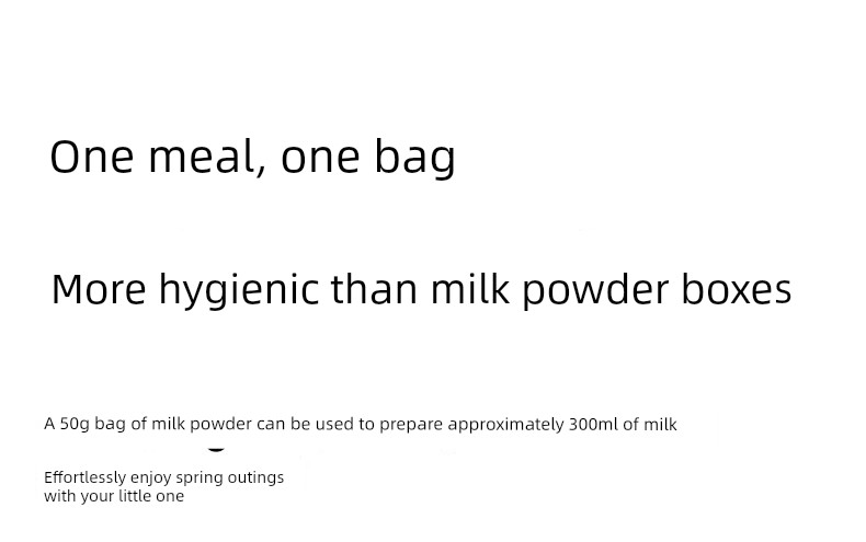 Portable Disposable Aluminum Foil Milk Powder Bags, Food-Grade Small Bags for Fresh Storage, Travel Storage Bags, Sterile Sealed Packaging Boxes — 7