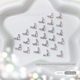 Internet celebrity new French diamond formation product stack diamond white champagne super flash flower cut pile diamond ball nail art decoration