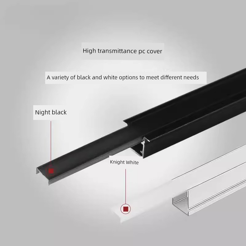 Led Aluminum Profile Linear Light Embedded Without Main Light for Home Decor, Living Room, Cabinet, Ceiling, Display Cabinet Light Strip
