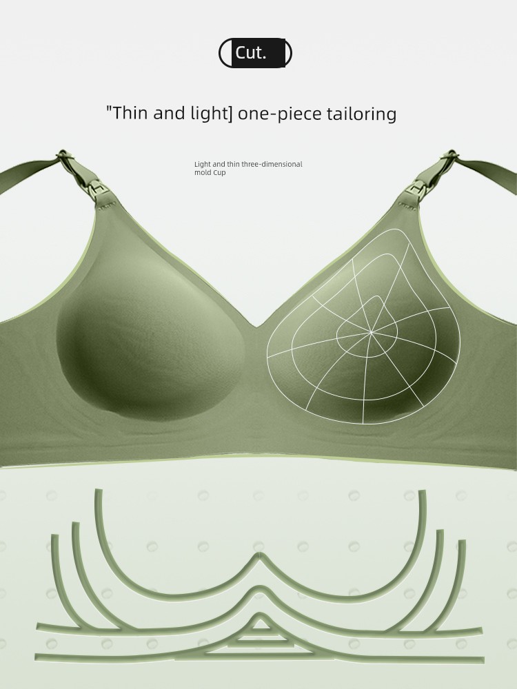 Palace Smoked Push up and Anti-Sagging Dedicated Seamless Breastfeeding Intimates