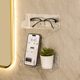 Glasses storage rack box placement rack bathroom bedside anti-pressure sunglasses sunglasses storage rack wall hanging glasses artifact