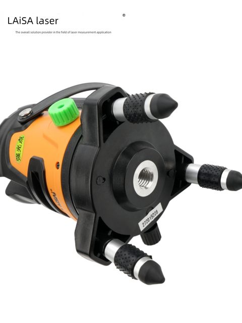 Laise infrared laser level instrument green light two lines high precision strong light thin line high brightness 671 horizontal water mark instrument