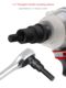 Special rotary tool for inner hexagonal electric wrench sleeve Dafei S2 hexagonal sleeve head wind cannon inner hexagonal piece head