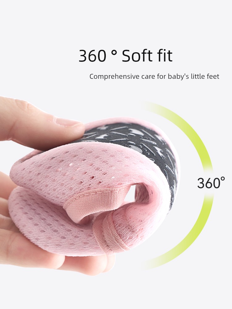 Spring and Autumn Non-Slip Cold-Proof Baby Soft Bottom Indoor Room Socks — 2