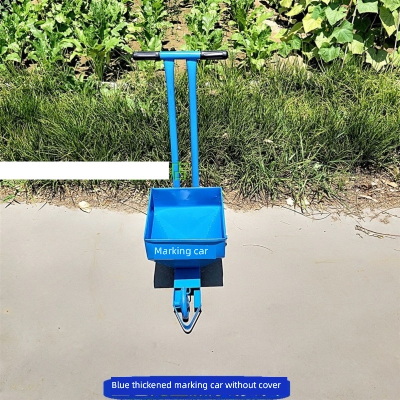 garden cart ground workshop Feather court White ash Marking car Football Field Multifunctional machine Scatter ash implement Scatter Grey line tool