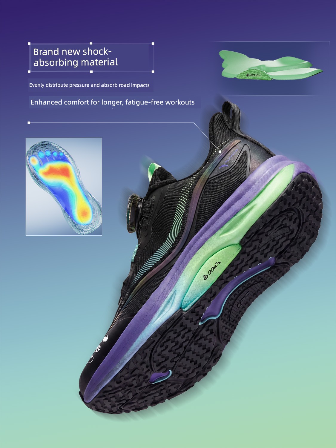 Anta Kidsren's Boys' Arch 2Pro Running Shoes 2026 Autumn and Winter New Men's Big Kidsren's Shoes Sports Shoes Professional Running Shoes — 3