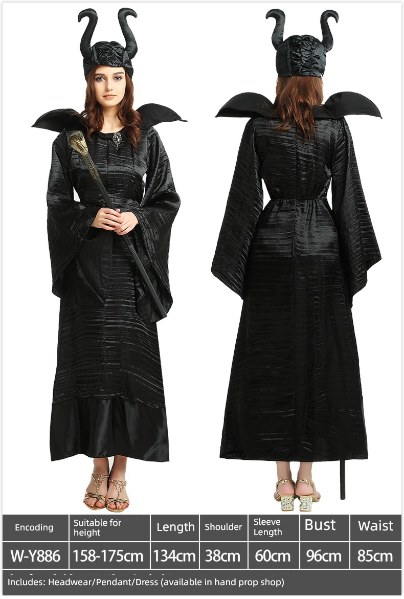 Witch longuette devil angel Halloween clothing