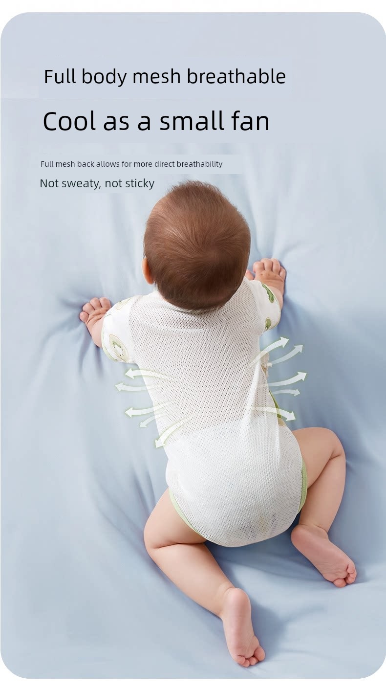 Onesie Clothes for Babies Summer Thin Romper Newborn Baby 0 to 3 Months Triangle Rompers Pure Cotton Jumpsuit — 5