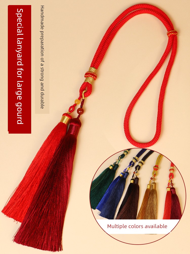 Big Gourd Lanyard Crafts Pendant Special Tassel Tassel High-End Accessories Boutique Separable Mold Gourd Ornaments Handmade Rope