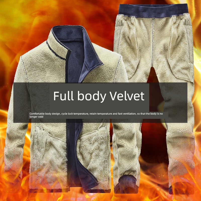Advanced sense Velvet Fattening the fat winter clothes loose coat