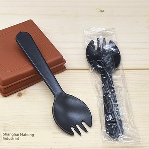 Disposable Spoon Individually Packaged Western Point Spork Plastic Spoon Disposable Individually Packaged Spork