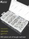 Aluminum rivet open-shaped round head core rivet rivet rivet rivet rivet ling willow nail national standard M2.4M3.2M4.0M4.8M6.4mm