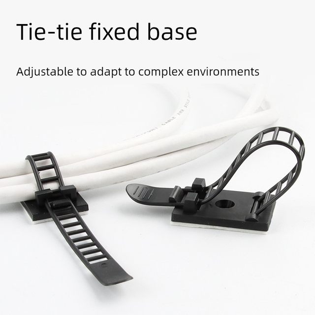 Punch-free wire manager water pipe fixed buckle gas pipe fixed seat line card wire clip pipe card network cable wiring tool