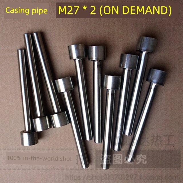 双金属温度计套管 保护管内牙M27*2不锈钢护套管 温度计配件 包邮