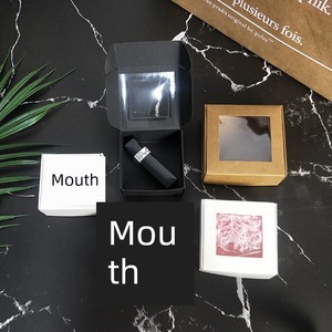 Kraft Box Handmade Soap Packing Box Gift Aircraft Box Candy Gift Box Small Gift Box Hand Gift Window Transparent