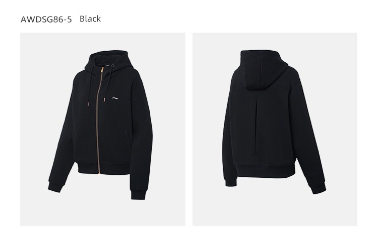 Li Ning Air layer Cardigan Long sleeve female motion Sweater