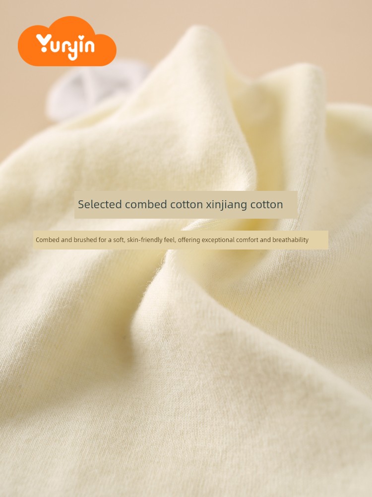 Pregnant and Newborn Baby Hat 0-12 Months, Newborn Baby Protective Cap, Double-Layered, Spring, Summer, Autumn, Winter, Pure Cotton, Class a — 3