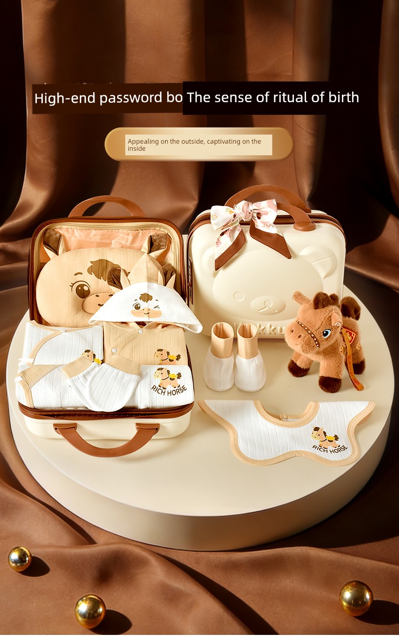 Newborn and One Month Old Baby High-End Baby Gift Package — 5