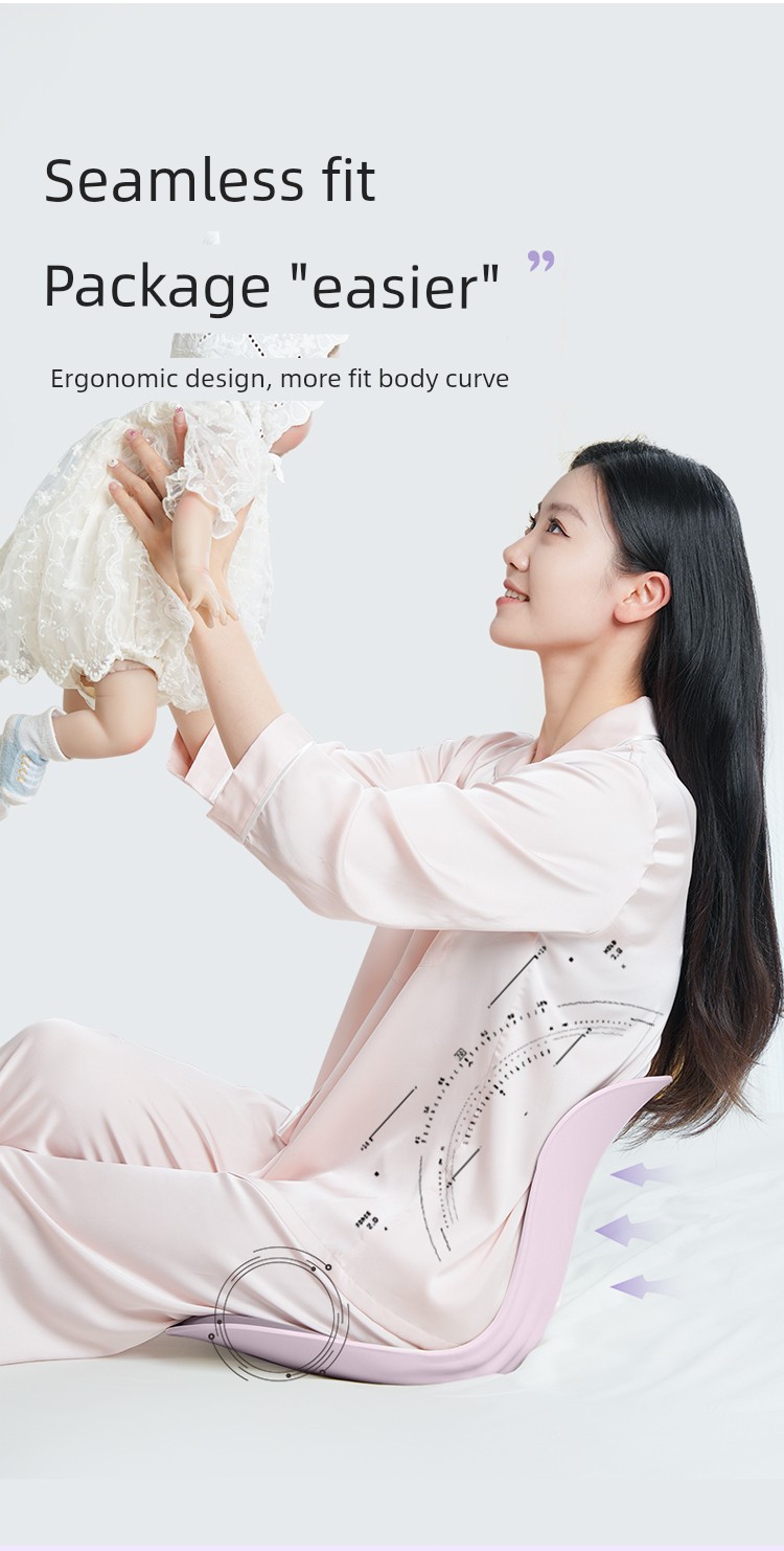 Bkt Waist Support Cushion Practical Gift for Pregnant Women Waist Cushion Backrest Cushion Waist Support Chair Nursing Pillow Support — 6