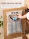 Home kitchen plastic bag storage net bag household large capacity garbage bag without hole drilling storage artifact storage bag