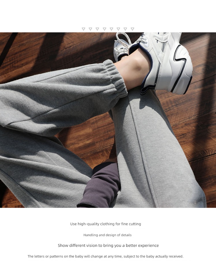 Extension High waist spring easy grey Sports pants