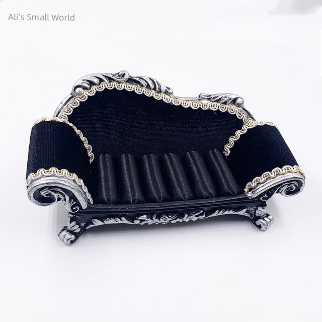 1 12 doll house accessories ob11 mini furniture GSC model molly toys single | double sofa decoration