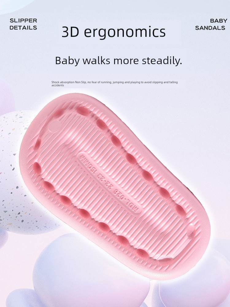 Peppa Pig Official Cartoon Slippers for Children Summer 2026 Home Bath Non-Slip Baby Outdoor Soft Sole Clogs — 2