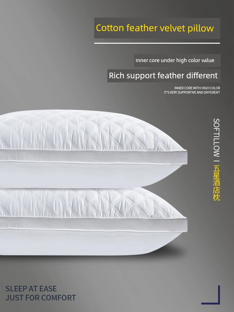 Cervical Support Improve Sleeping Pairs of Students Winter Pillow