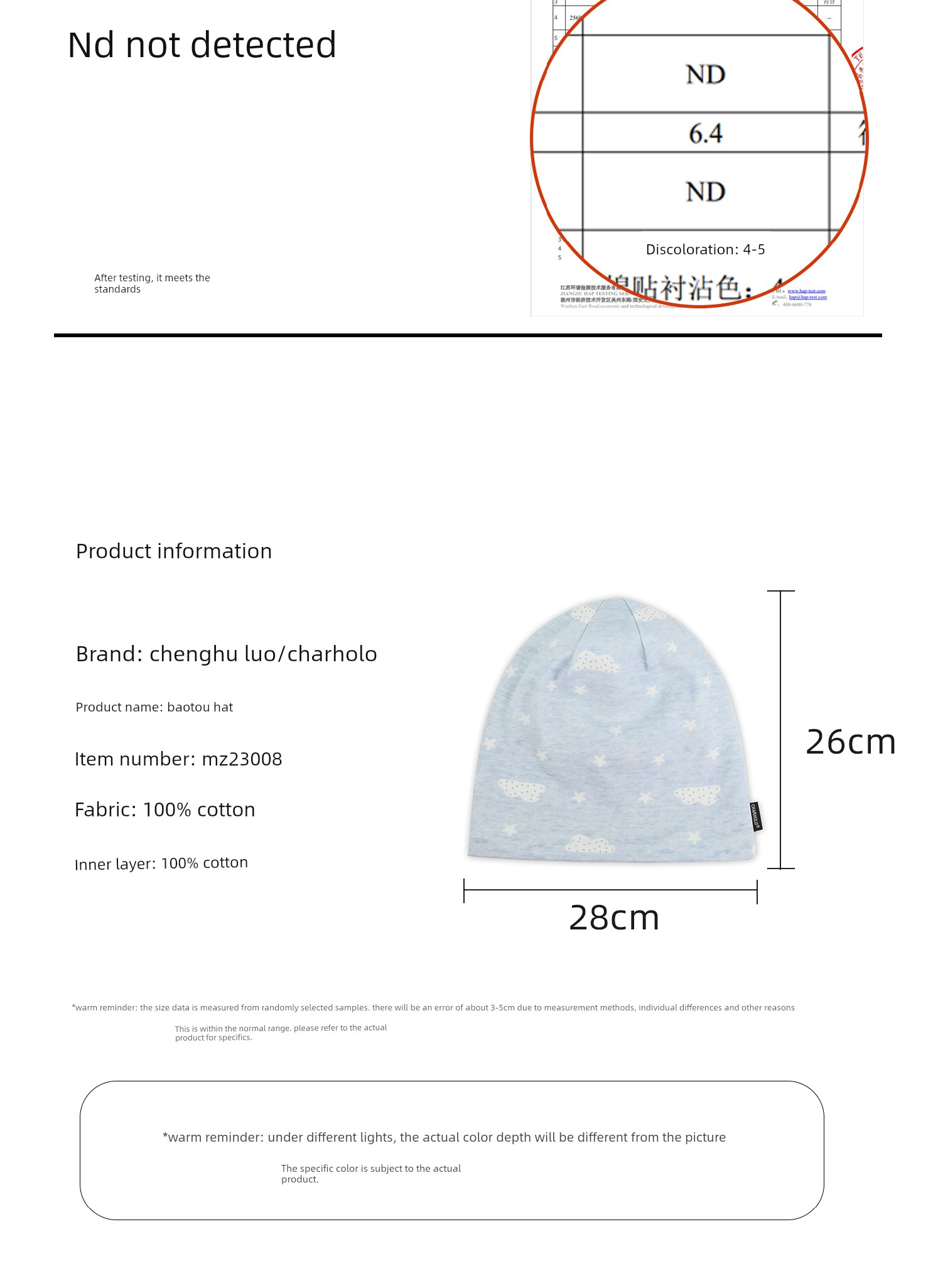 Pure Cotton Pregnant Women Postpartum Windproof Postnatal Care Hat — 6
