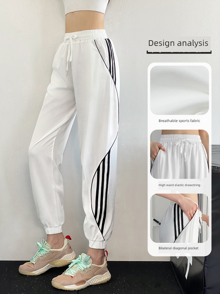 female easy yoga Quick drying train Bodybuilding Sports pants