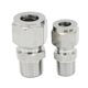 304 stainless steel single and double sleeve pipe joints/threaded direct terminal/copper pipe gas source pipe instrumentation tube/fast