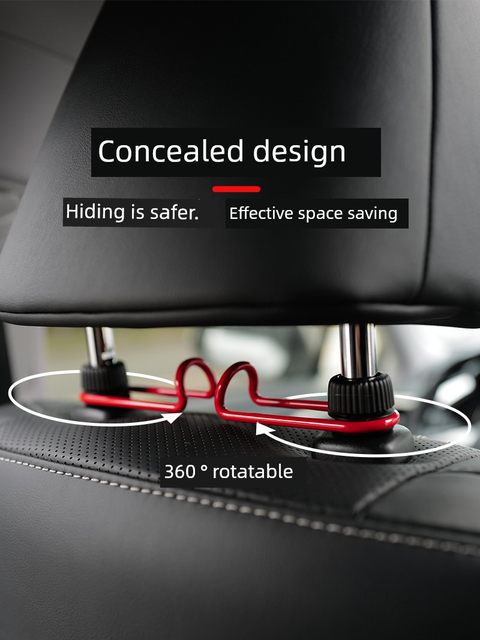 Bbdd car hook rear seat invisible car hook rear seat rear seat storage multi-purpose vehicle interior interior decoration