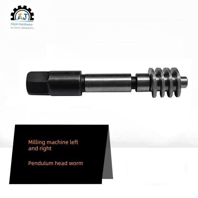 Taiwan turret milling machine accessories machine head left and right swing head worm inclination screw C1 turbine B186 189 gear
