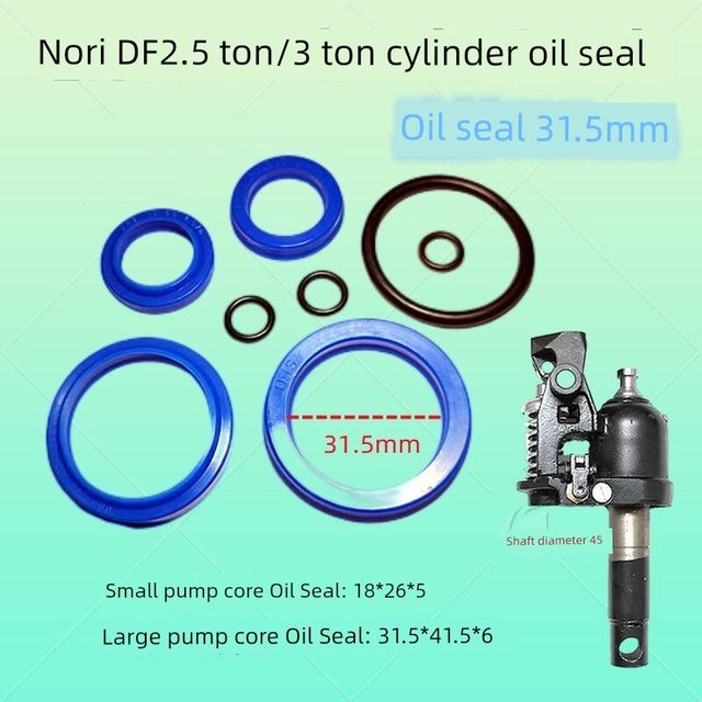 Nuoli manual forkli oil cylinder oil seal seal ring Niuli Ojindi Niu hydraulic oil pump repair package accessories