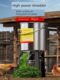 Vegetable crusher Grass feeding chickens, ducks, geese and pig breeding household multi-function electric vegetable cutting small stainless steel crusher