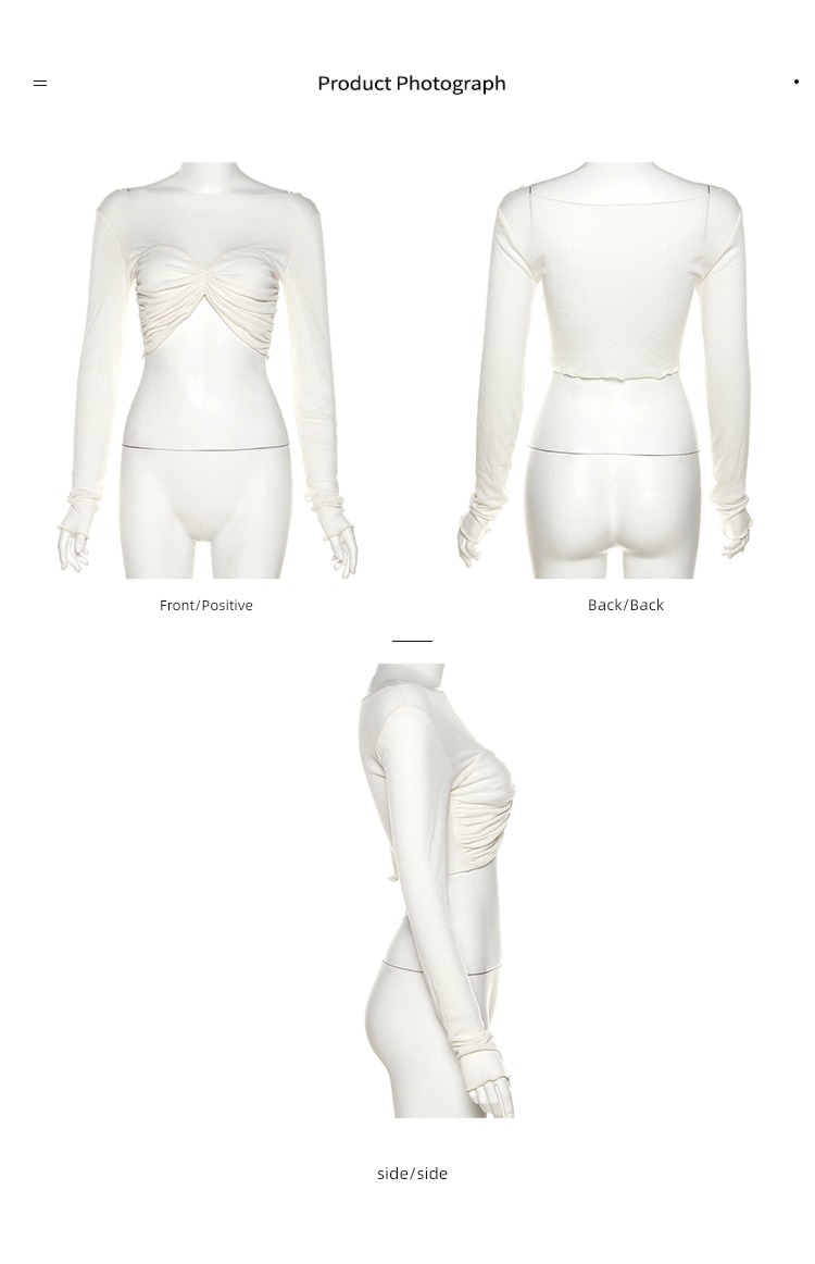 SylCue female Ice silk Self-cultivation jacket Long sleeve T-shirt