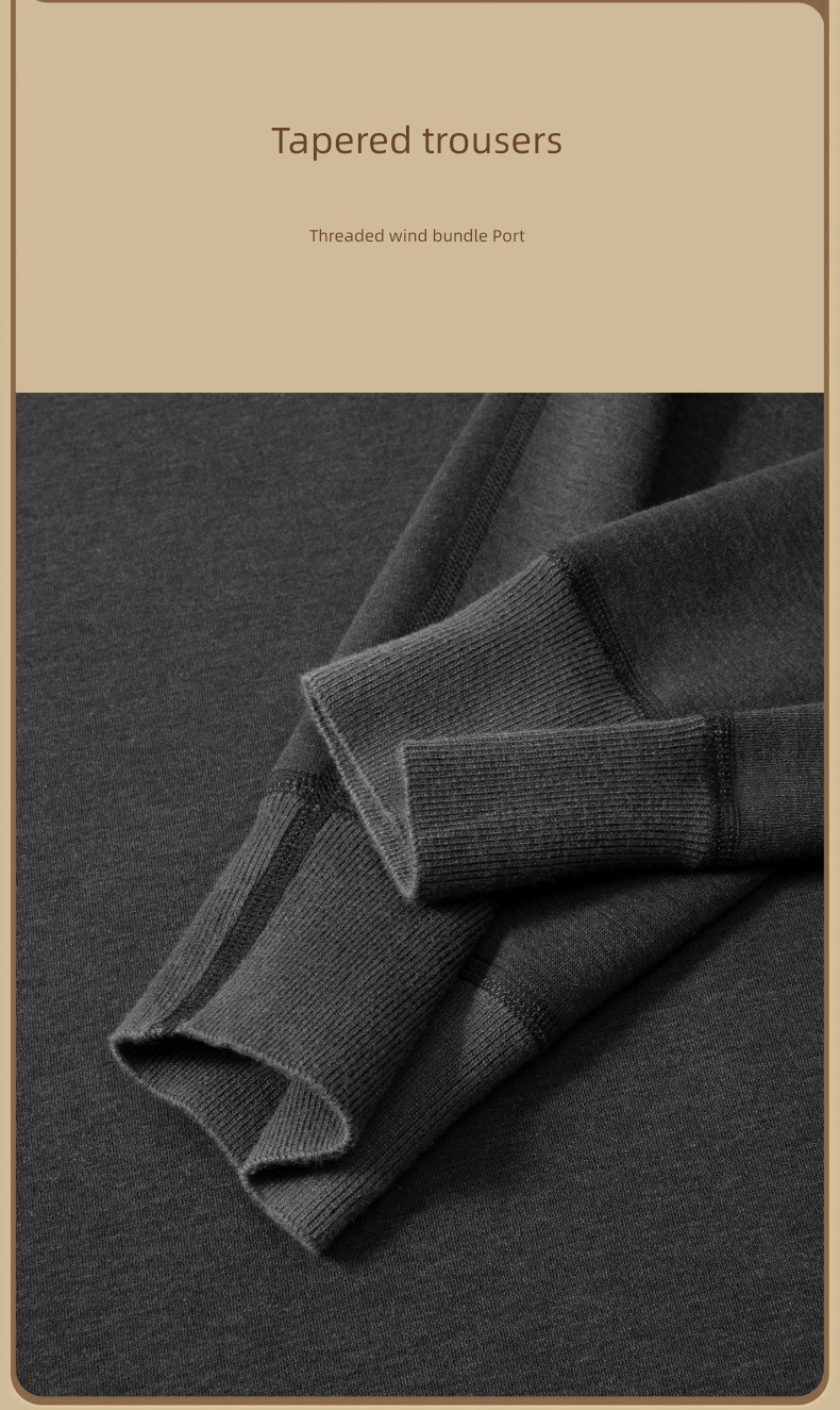Jin Lilai Warm pants man Plush thickening fever Cotton trousers kneepad Lay a foundation Autumn trousers Autumn and winter contain Cashmere pants