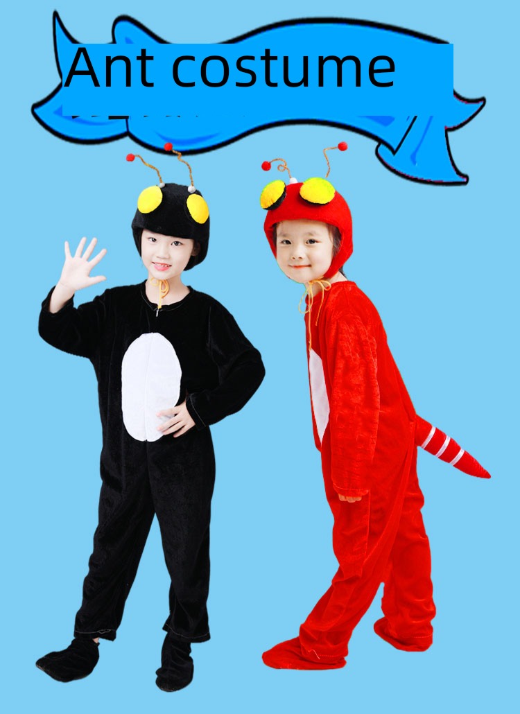 Ants animal kindergarten cross the river Cartoon clothes modern drama